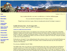 Tablet Screenshot of ladakhtour.dadaksa.com